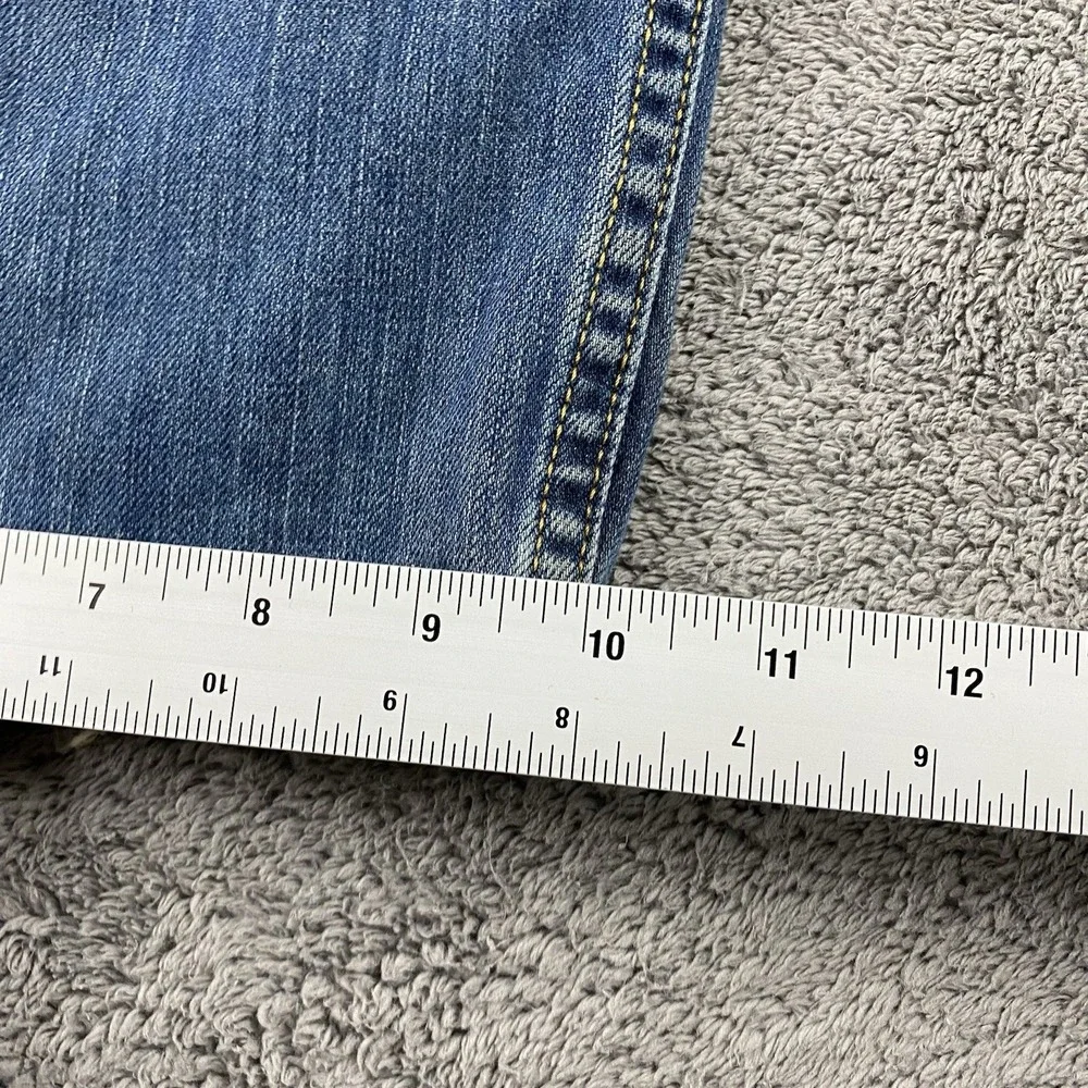 Levis 559 Relaxed Straight Jeans Mens 46x32‎ Blue Medium Wash High Rise
